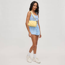 Load image into Gallery viewer, Sol and Selene - Inspiration - Braided Woven Nylon Crossbody: Slate Sky
