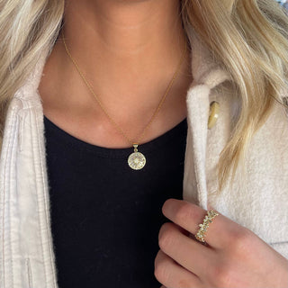 Nikki Smith Designs - Antique Crystal Necklaces- Gold and Silver: Gold