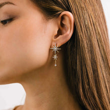 Load image into Gallery viewer, Etoile Star Drop Earrings
