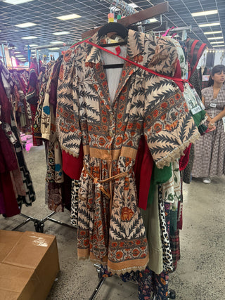 Boho Belted Dress