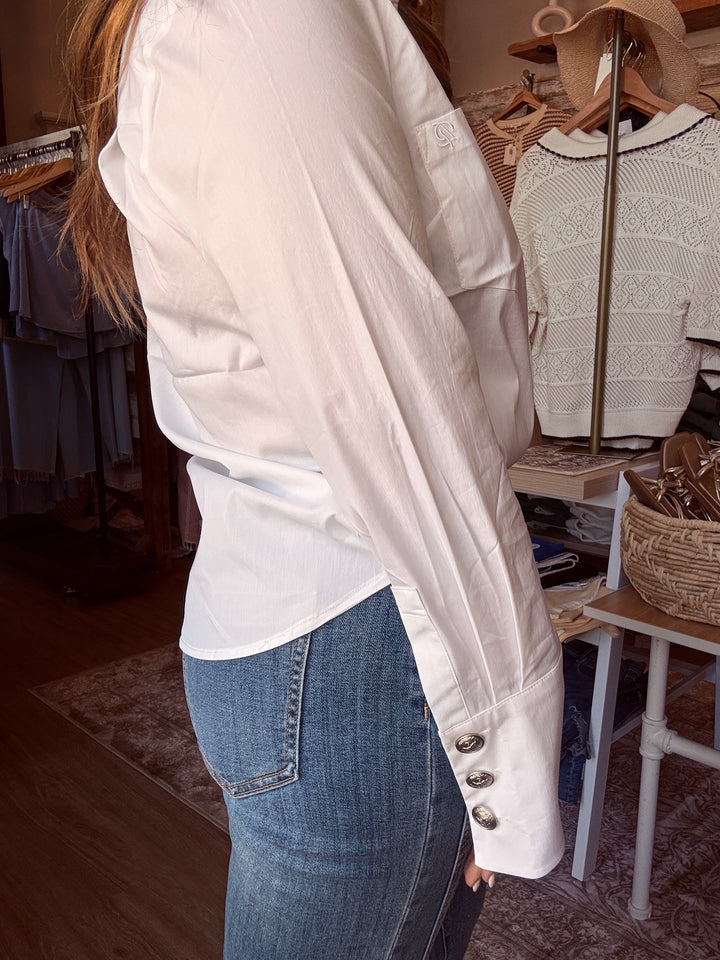 Kennedy Straight Jean — Studded