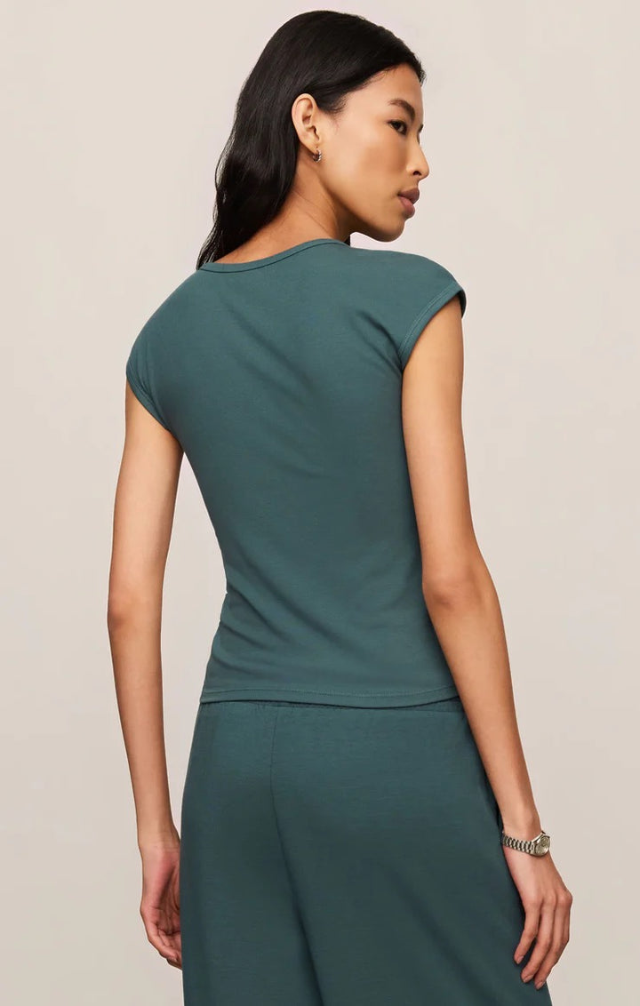 Soft Trace Second Skin Top- Emerald Cove