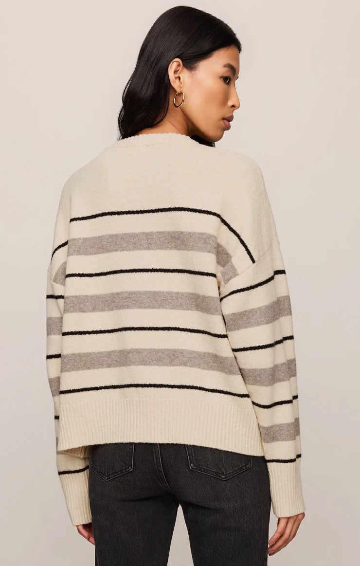 Z Supply Cirrus Stripe Sweater