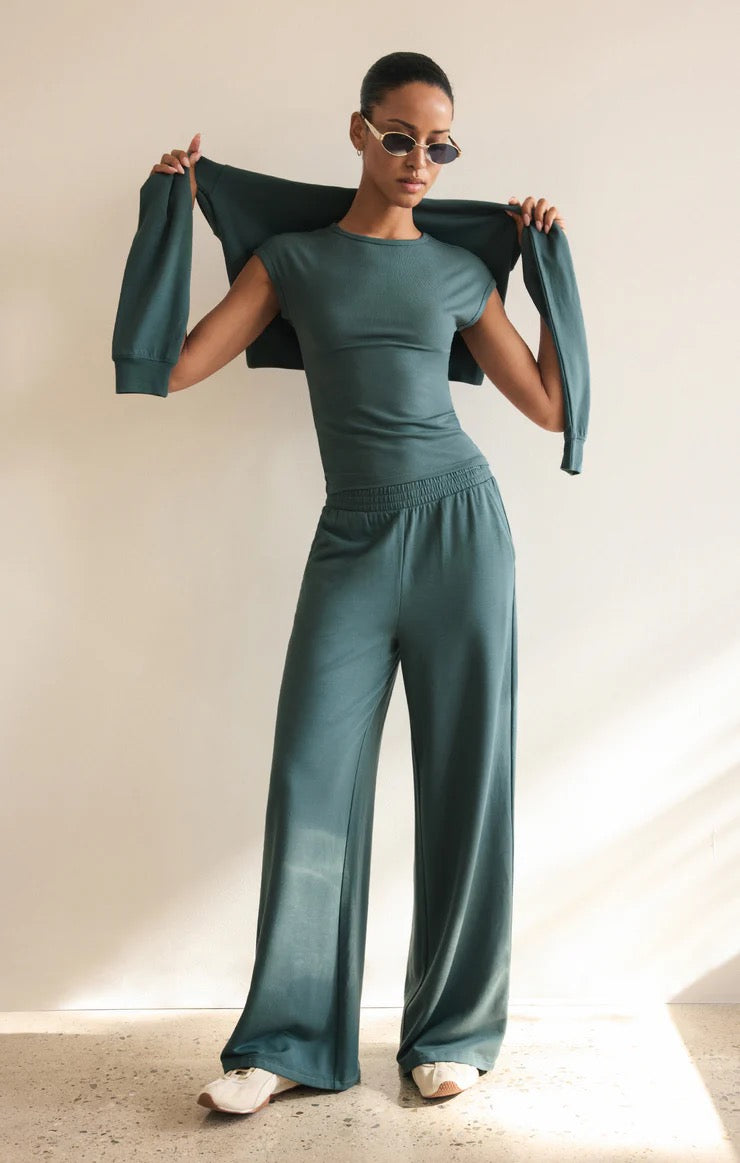 Soft Trace Second Skin Top- Emerald Cove