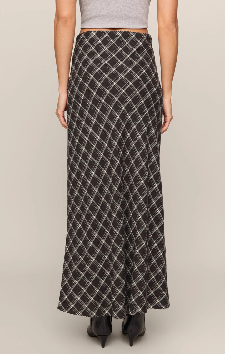 Z Supply Europa Plaid Maxi Skirt
