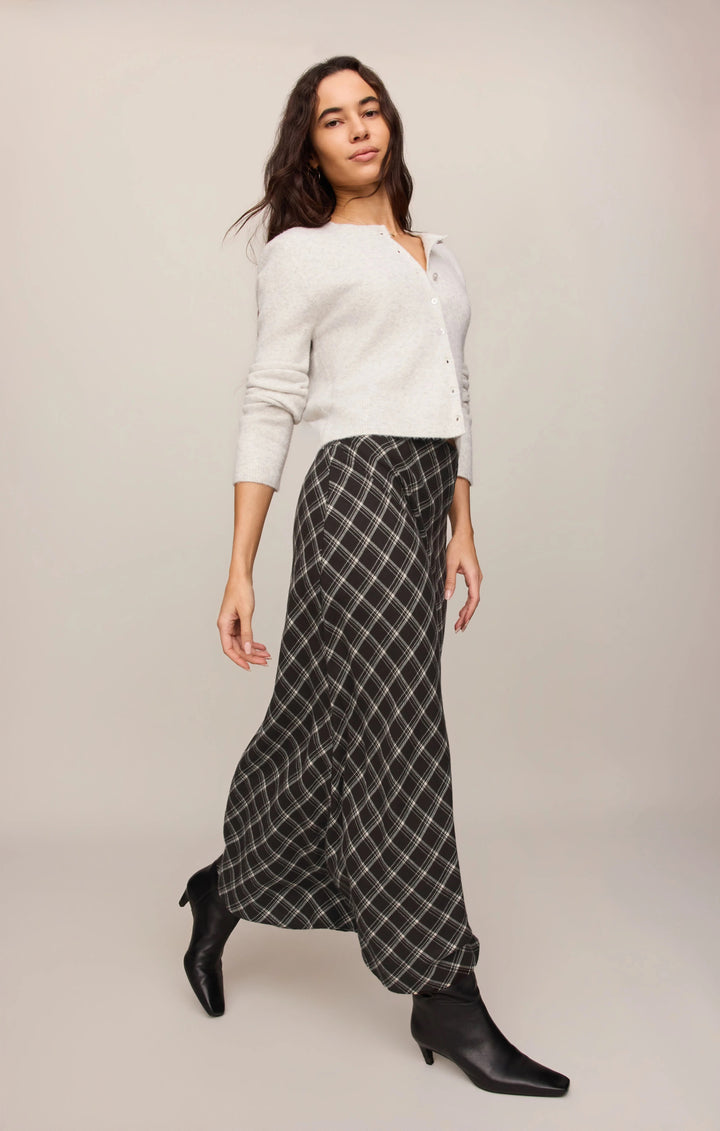Z Supply Europa Plaid Maxi Skirt