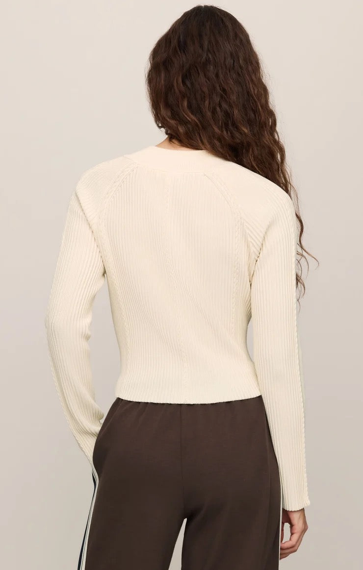 Summit Half Zip Cropped Sweater