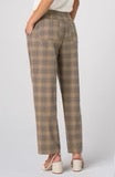 High Rise Cropped Drawstring Trouser