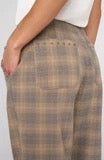 High Rise Cropped Drawstring Trouser