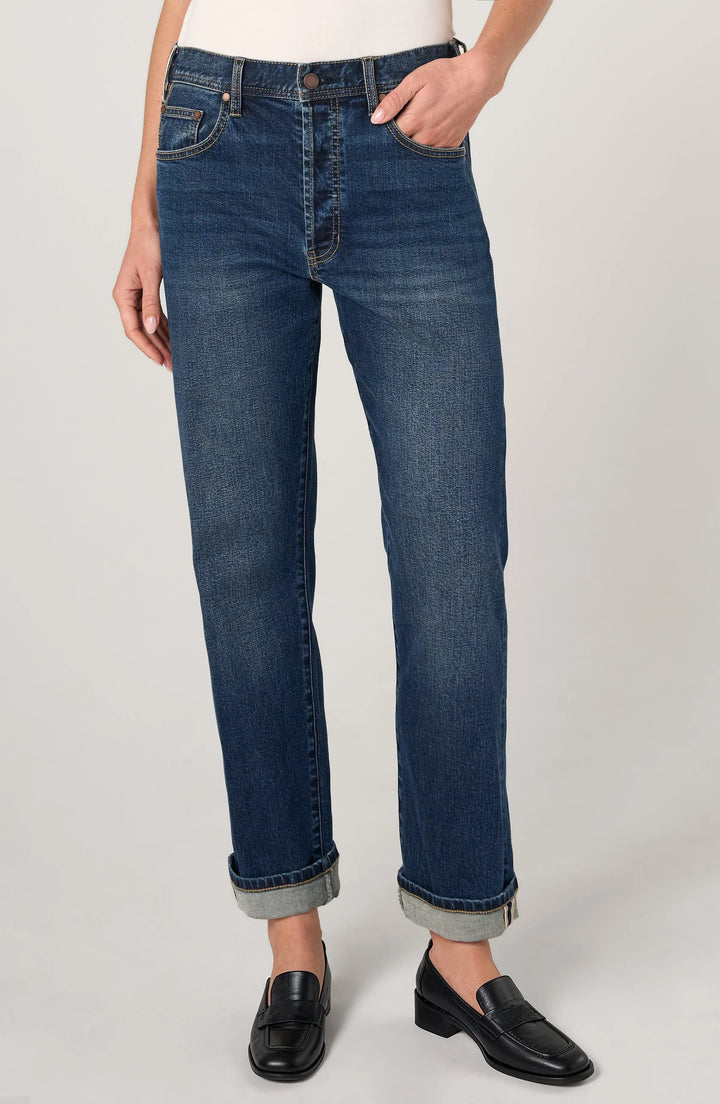 Sloane Slouchy Girlfriend Cuffed Jean