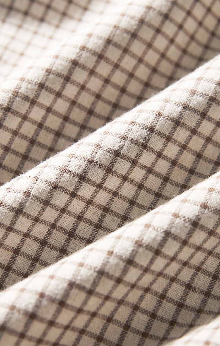 Z Supply River Plaid Button Up – Frosted Pearl