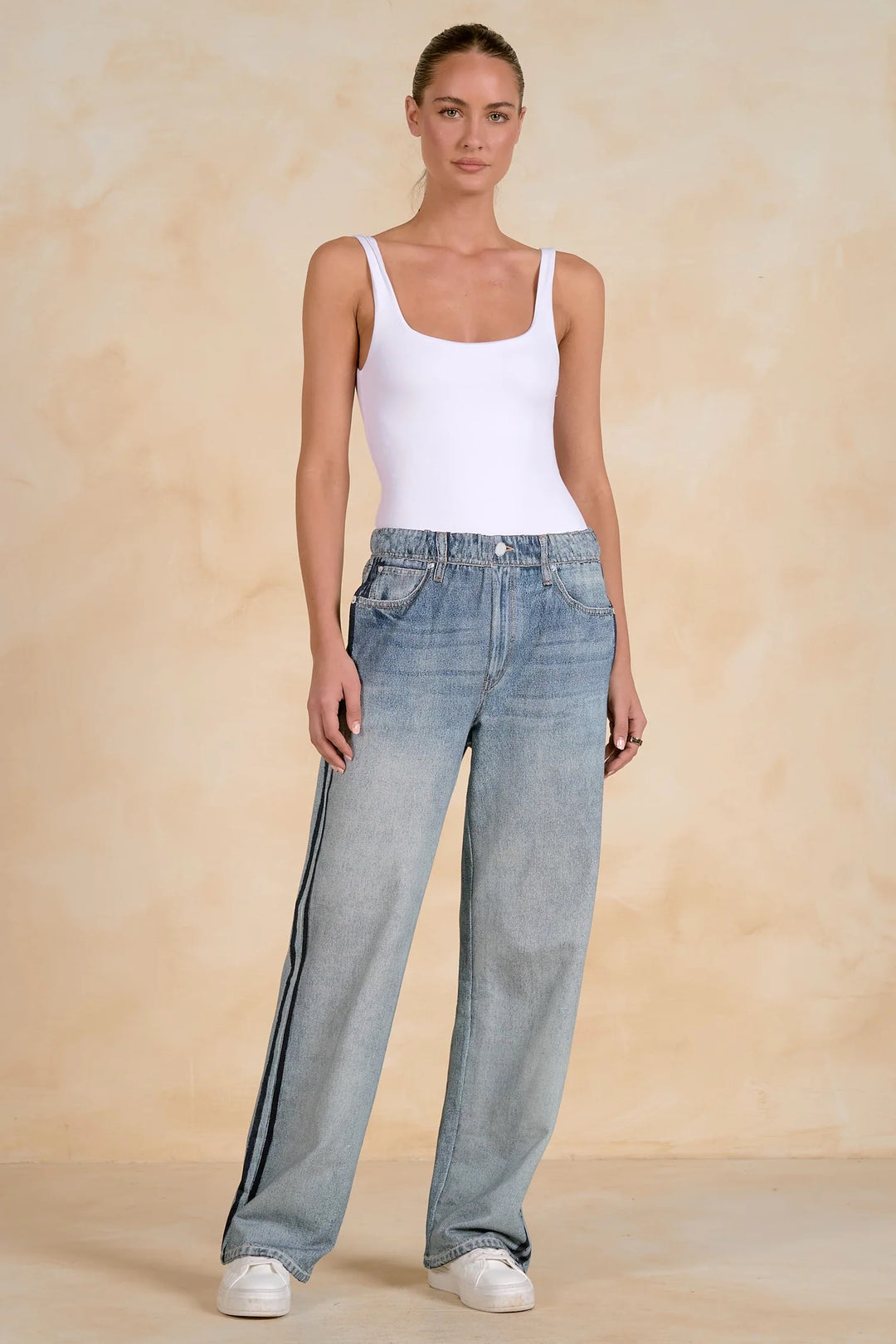 Jojo Denim Track Sweatpants
