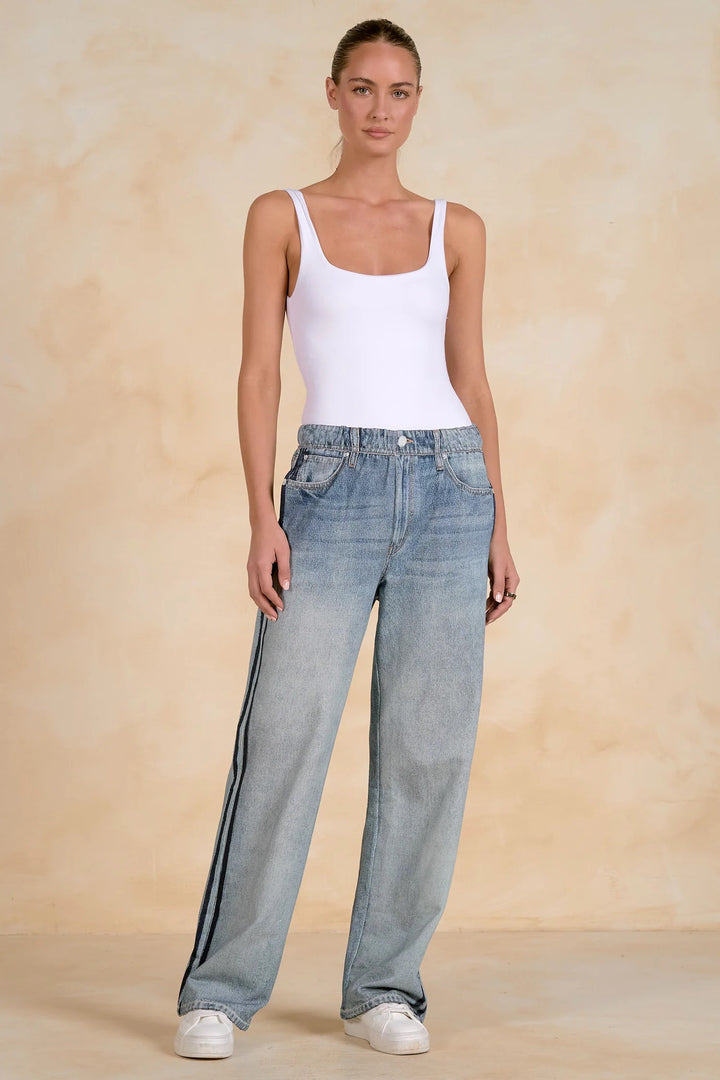 Jojo Denim Track Sweatpants