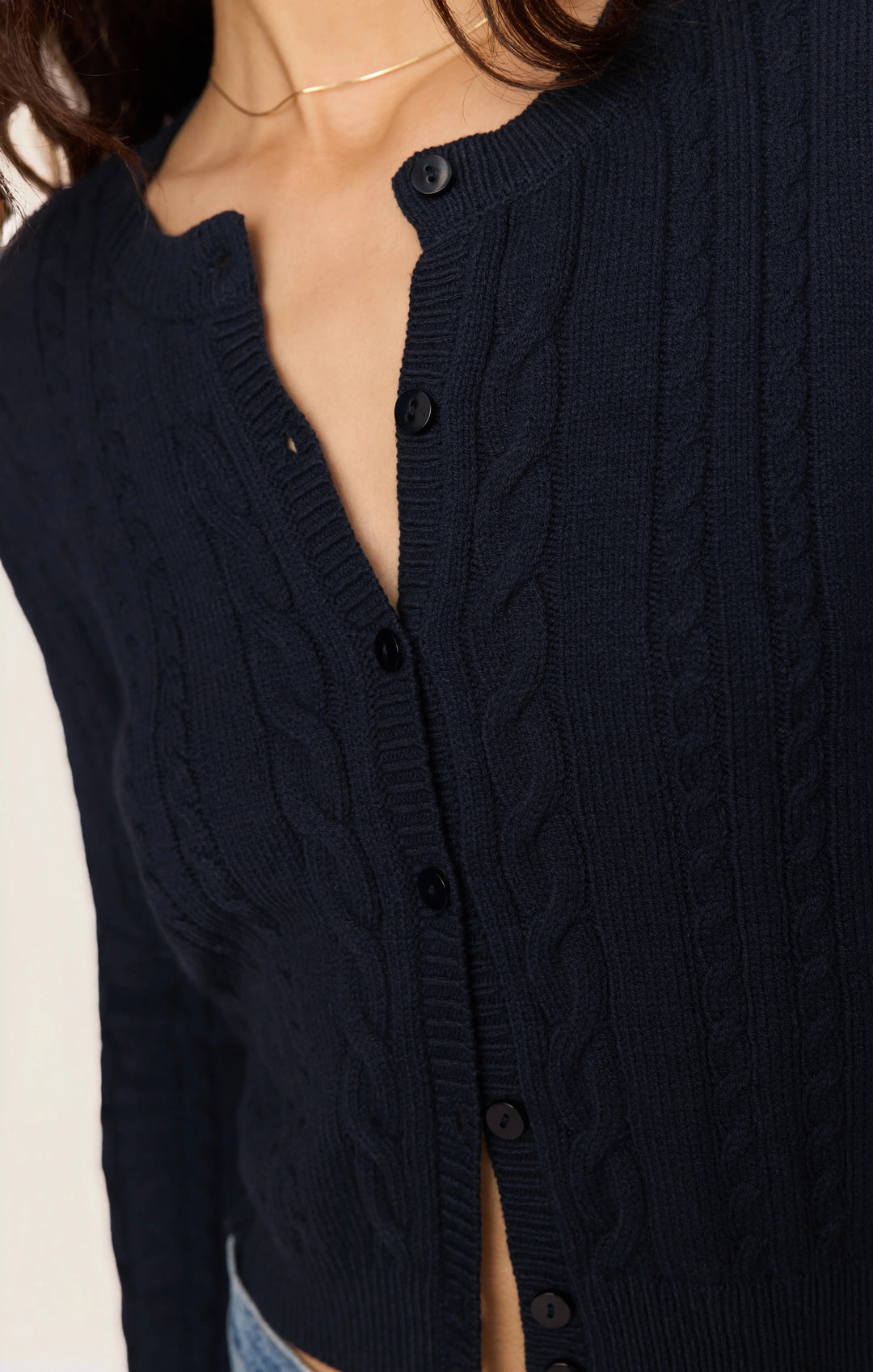 Z Supply Cera Cable Knit Cardigan