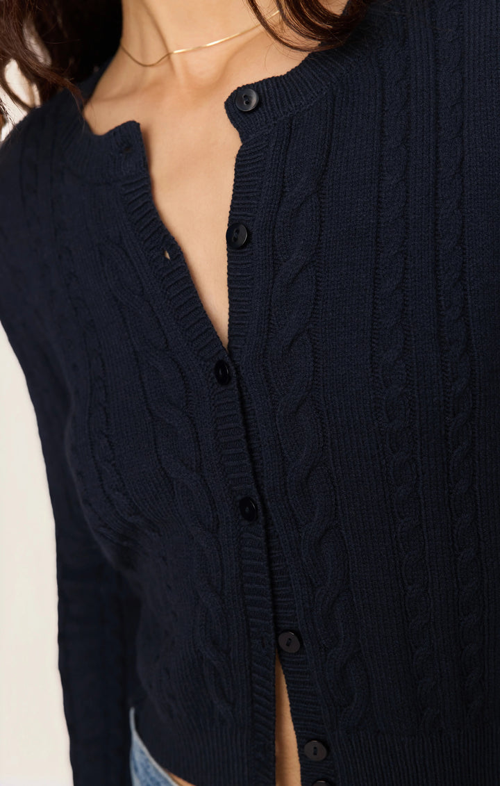 Z Supply Cera Cable Knit Cardigan
