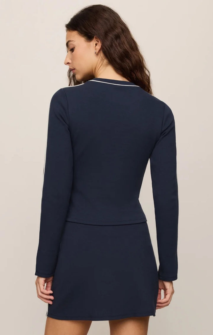 Z Supply School Spirit Cropped Knit Top