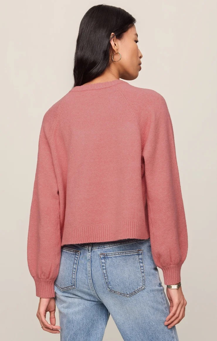 Z Supply Coming Up Sweater – Desert Rose