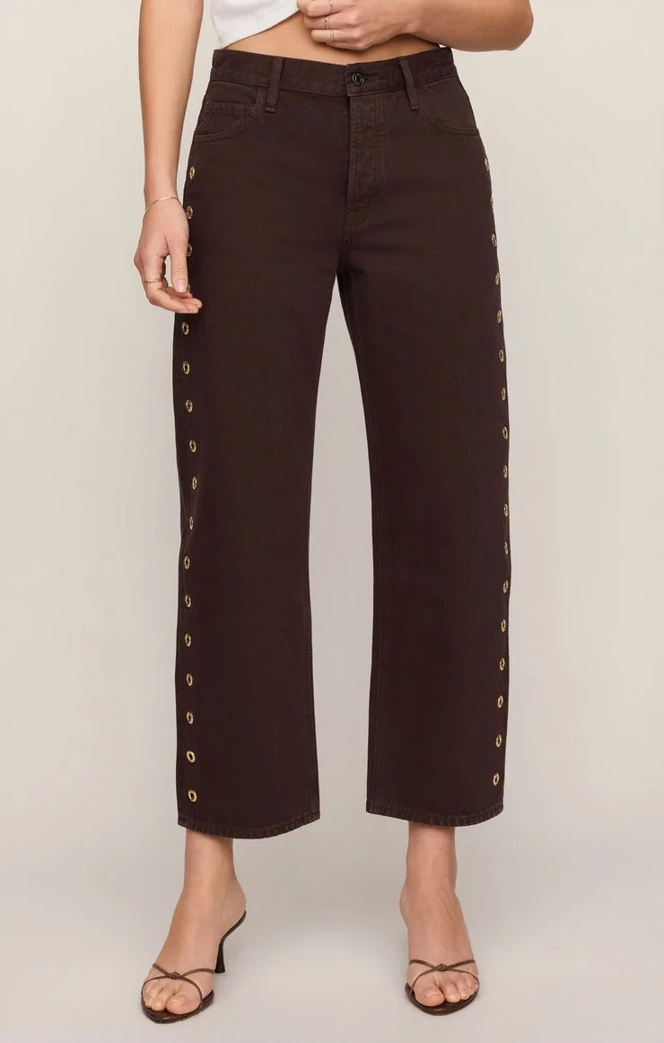 Z Supply Off Duty Bowed Jean – Gilded Umber