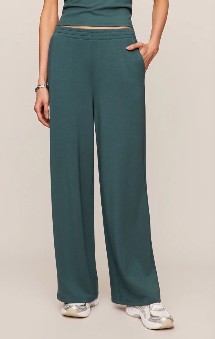 In Transit Modal Pant — Emerald Cove