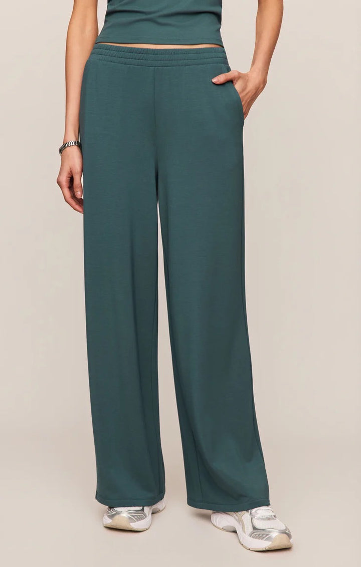 In Transit Modal Pant — Emerald Cove