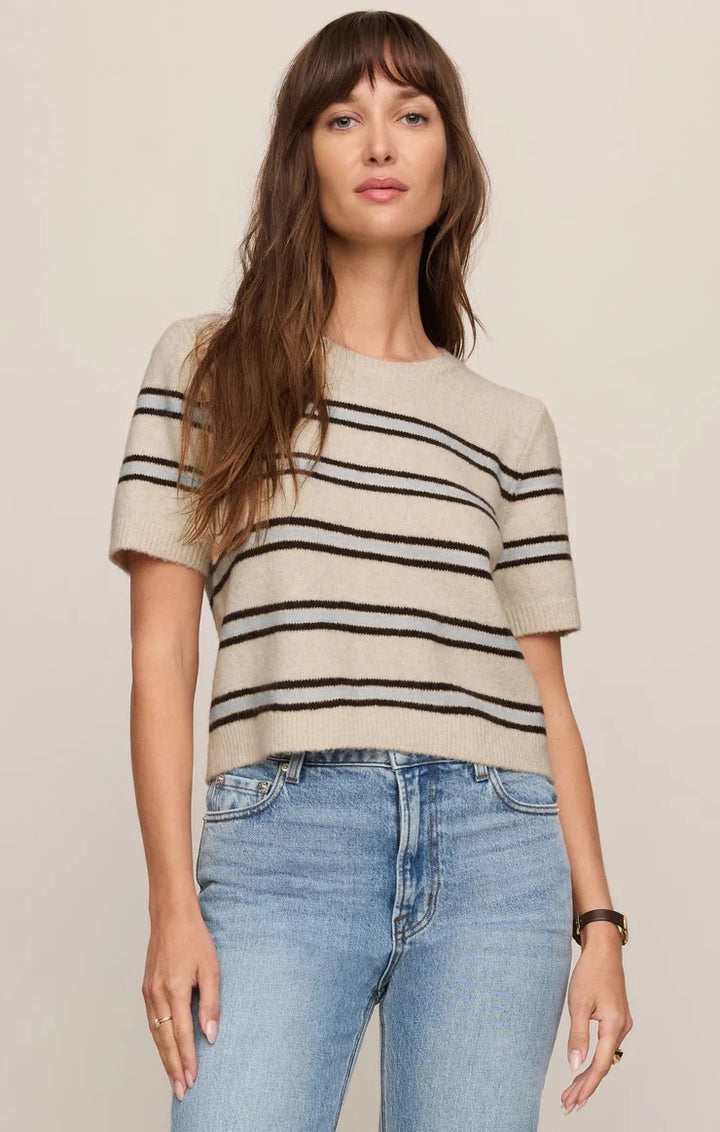 Z Supply Gatewood Striped Sweater Tee