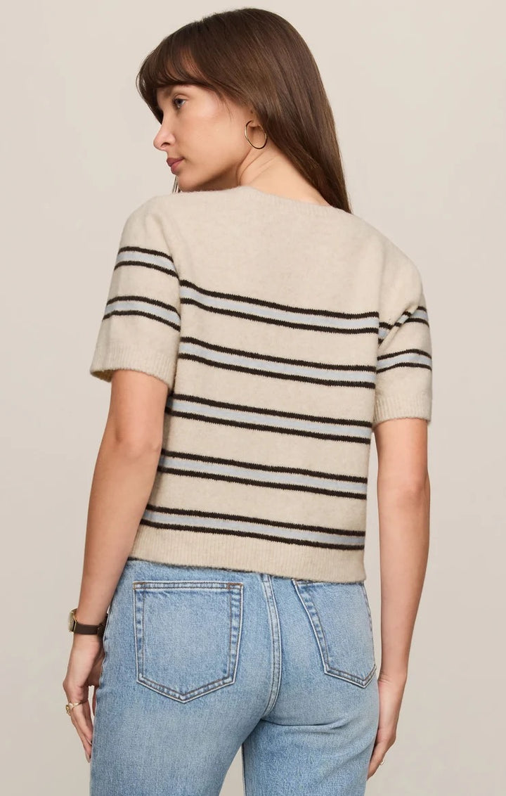 Z Supply Gatewood Striped Sweater Tee