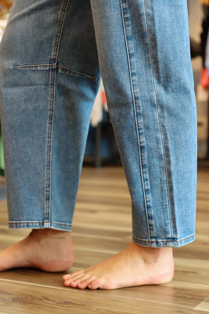 Ashton High Rise Relaxed Straight Jeans