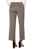 Wide Leg Crop Camel/ Sand Stripe