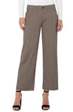 Wide Leg Crop Camel/ Sand Stripe