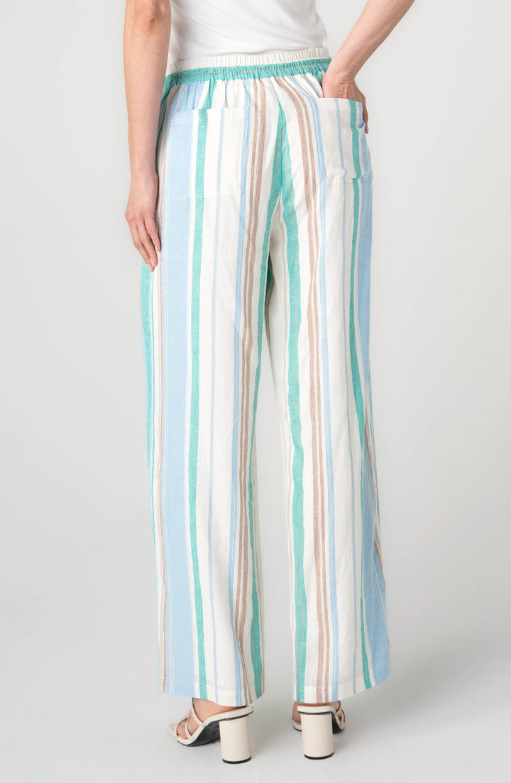 Pull on Drawstring Wide Leg
