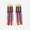 Mackenzie Brass Fringe Earring - Hello Beautiful Boutique