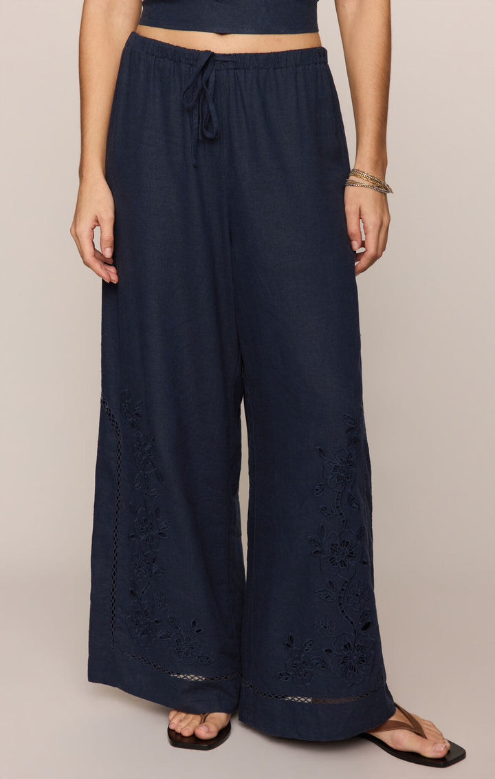 Z Supply Sid Embroidered Woven Pants – Eclipse
