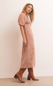 Kiera Floral Midi Dress - Hello Beautiful Boutique