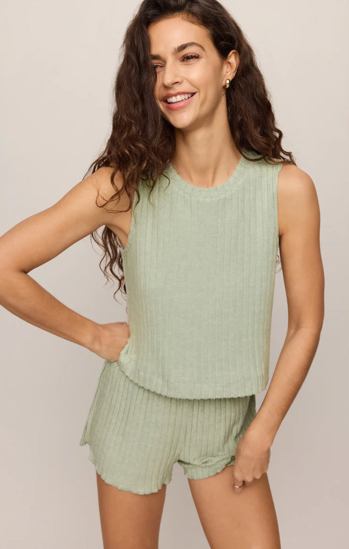 Sloane Rib Muscle Tank