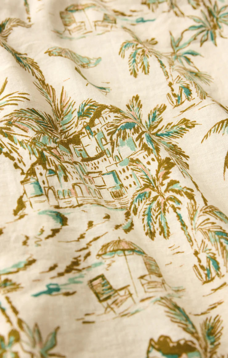 Overlook Tiki Tide Linen Pant