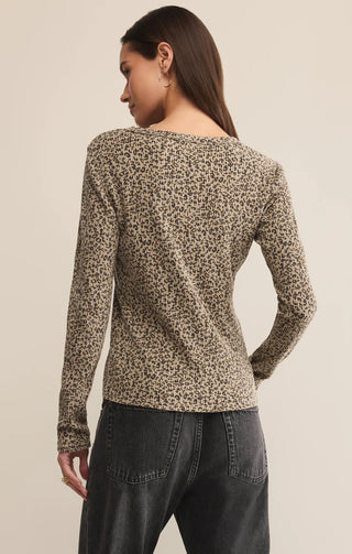 Arlet Animal Thermal Top- Leopard