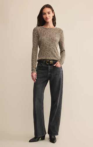 Arlet Animal Thermal Top- Leopard