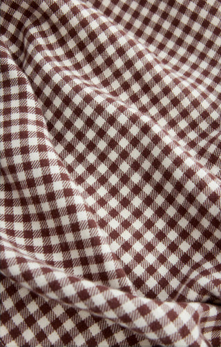 River Plaid Button Up by Z Supply – Chocolate Cherry