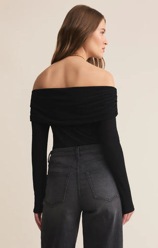 Whimsy Off-the-Shoulder Top
