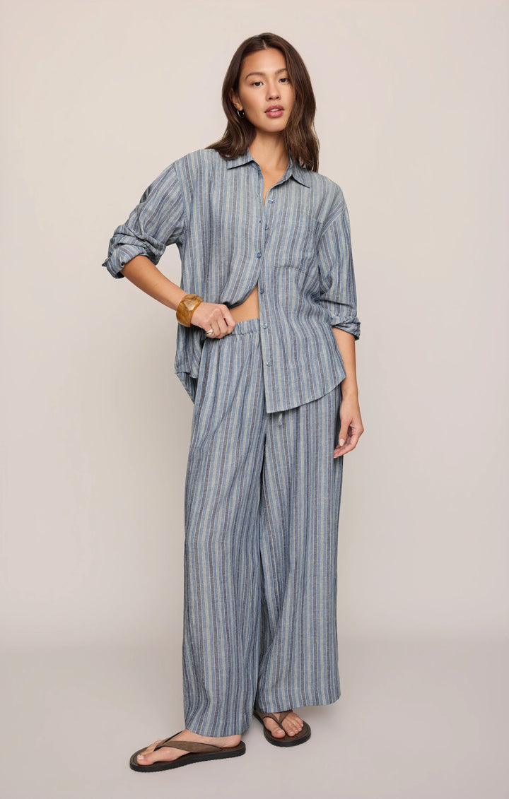The Perfect Striped Button Up