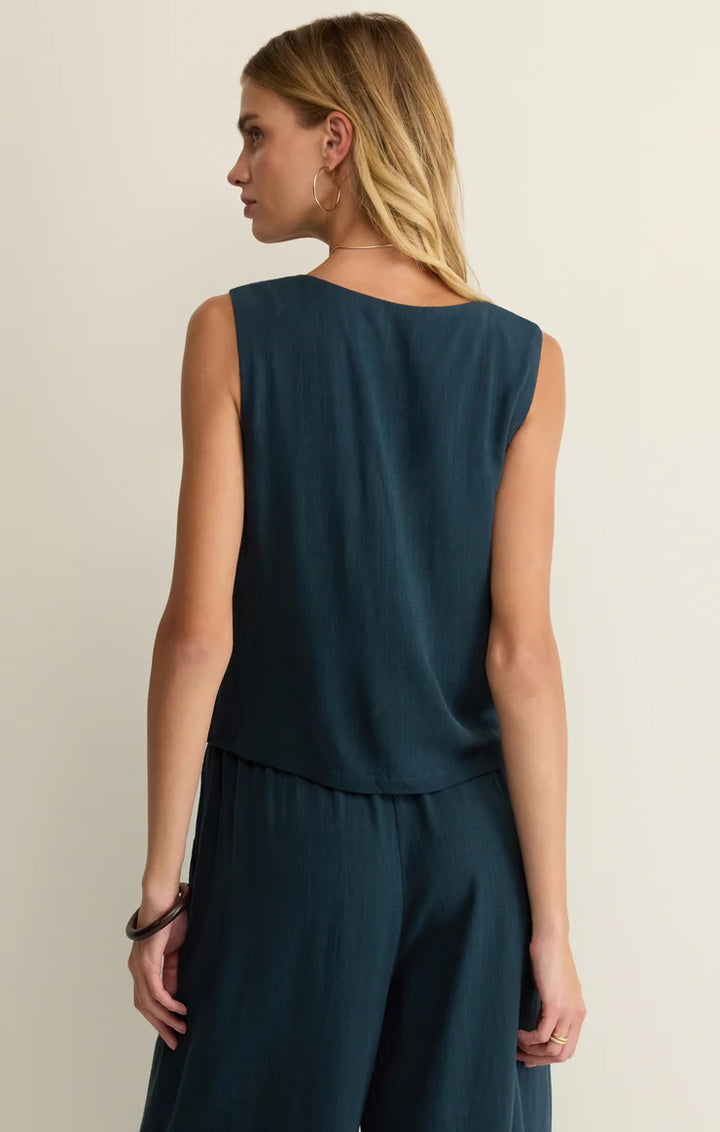 Charli Linen Blend Top