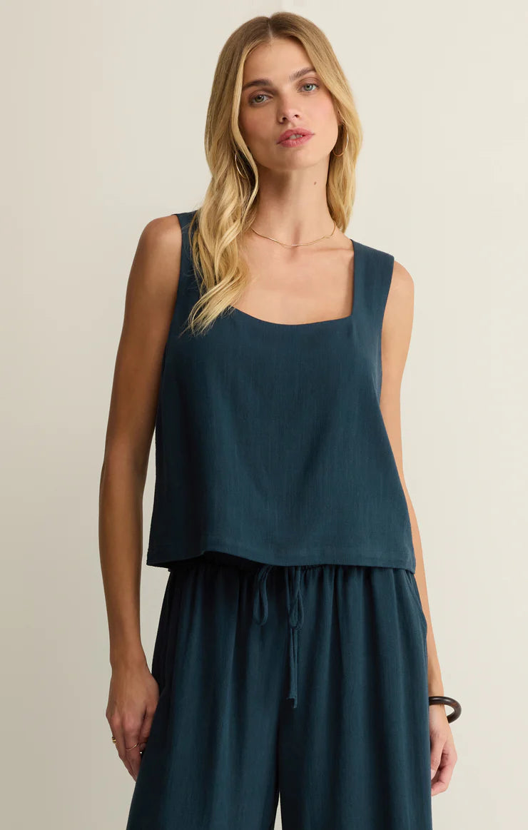 Charli Linen Blend Top