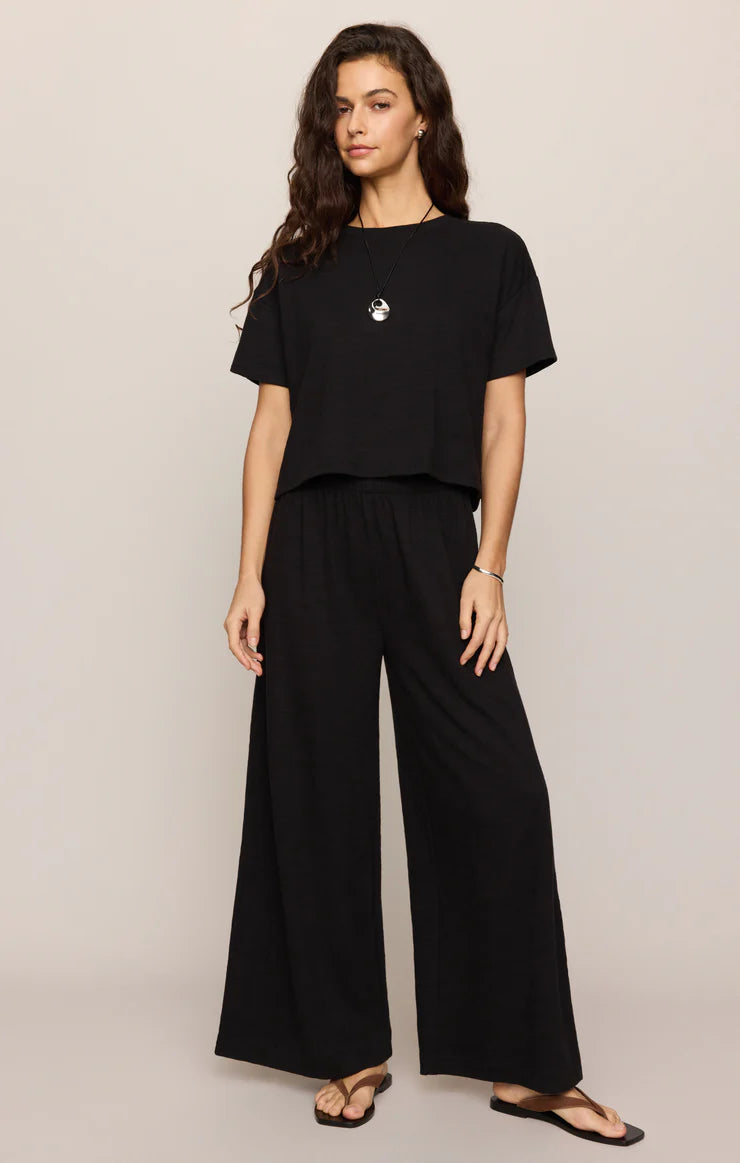 Sway Textured Cropped Tee