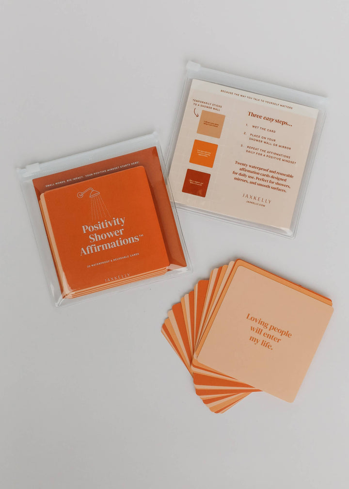 Shower Affirmation™ Display Cards - Positivity