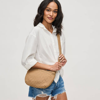 Sol and Selene - Ethereal - Woven Sustainable Crossbody: Black