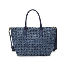 Load image into Gallery viewer, Sol and Selene - Solstice - Medium  Hand Woven Knot Tote: Nude
