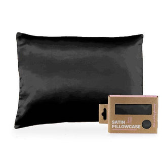 Morning Glamour - Single STD/Queen Satin Pillowcase - Eco-Friendly Pkg : TAUPE