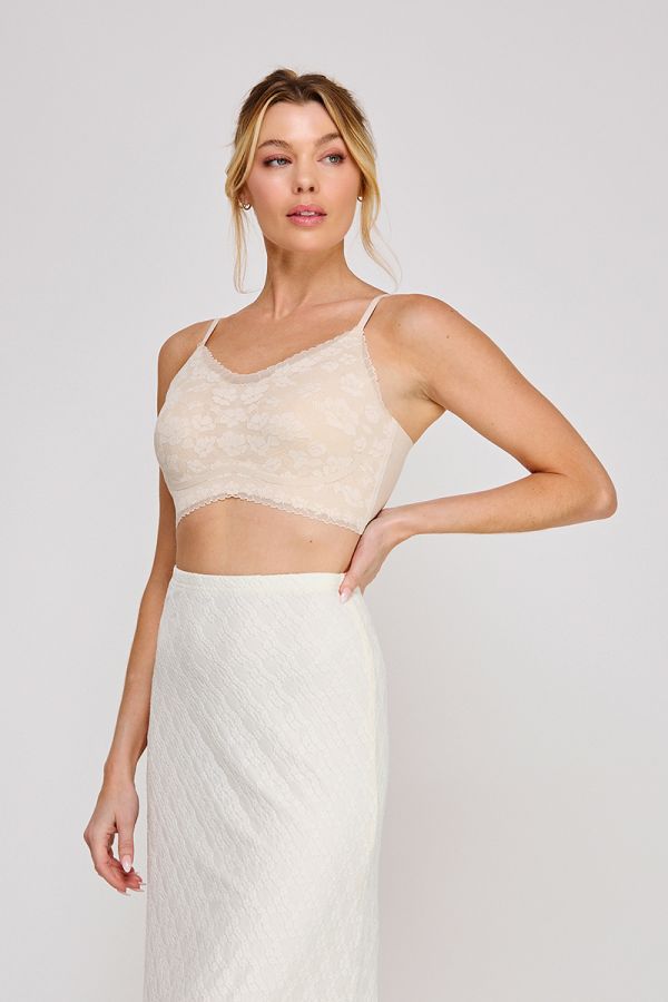 Soft Lace Everyday Bralette – Nude