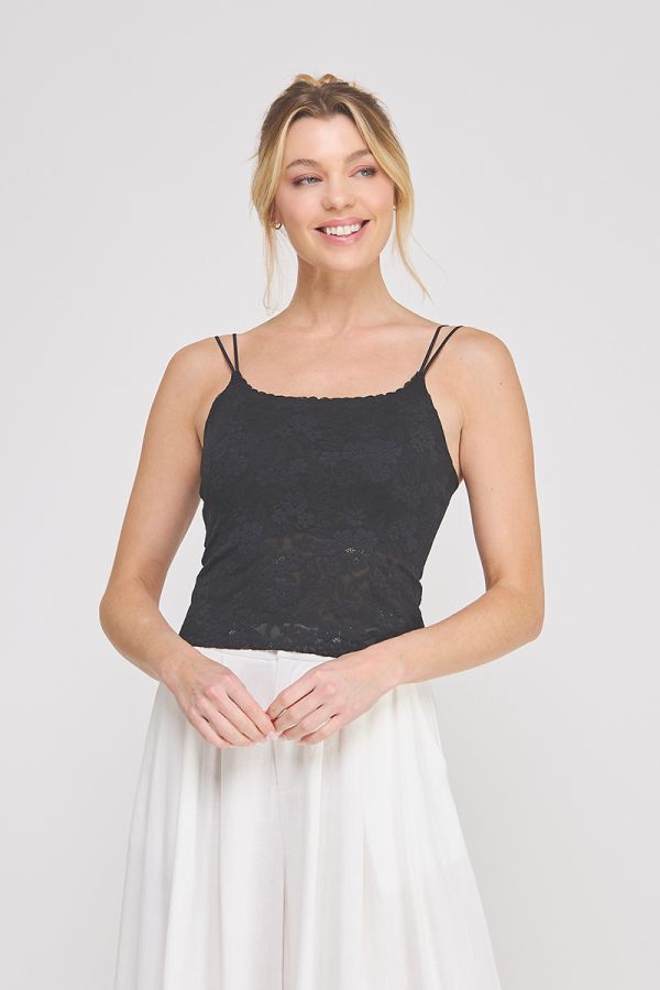 Black Lace Padded Bralette