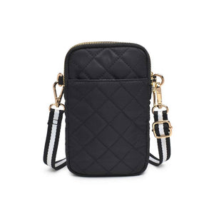 Sol and Selene - Divide & Conquer Quilted Crossbody: Nude